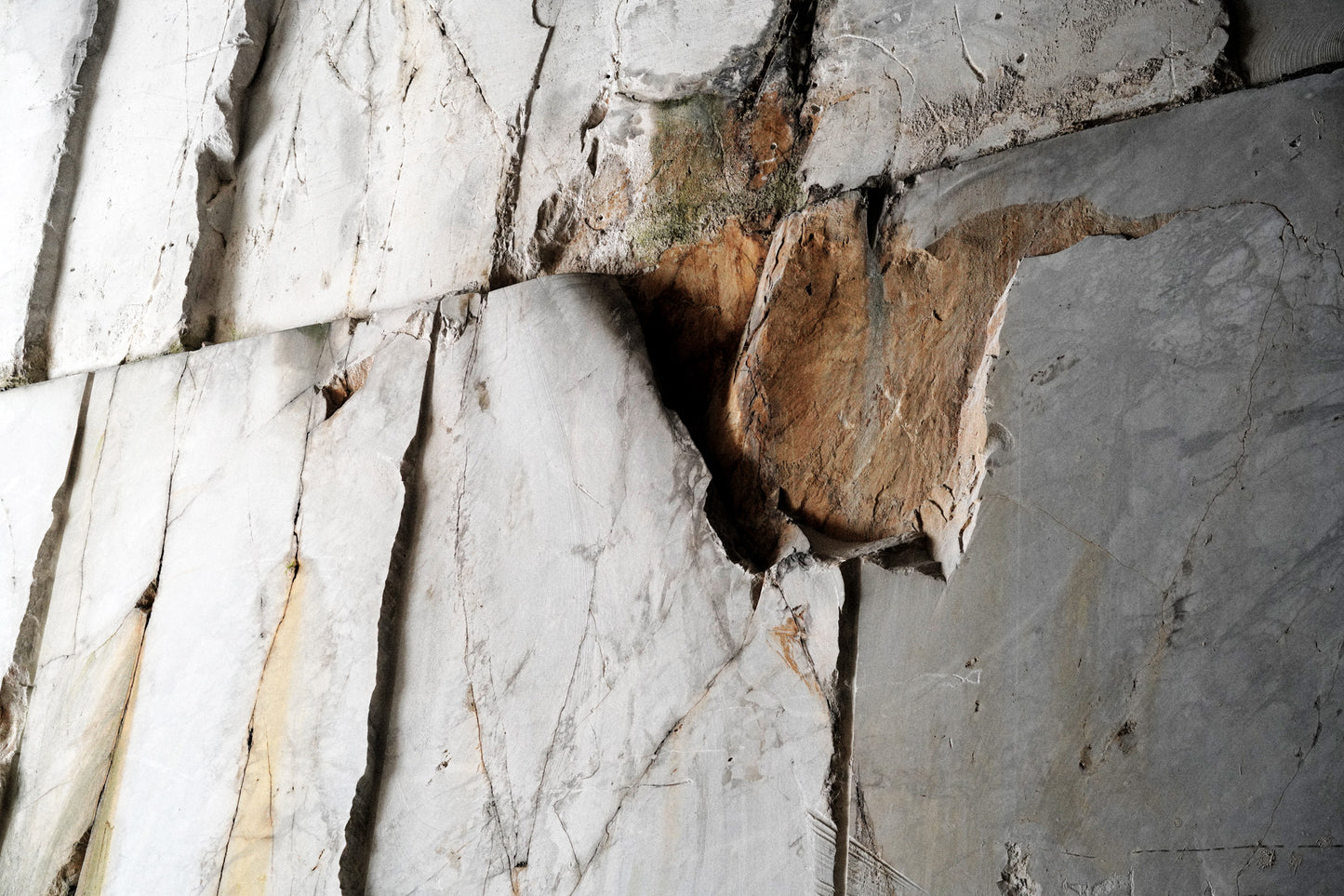 Marble quarry detail I, Carrara, 2025