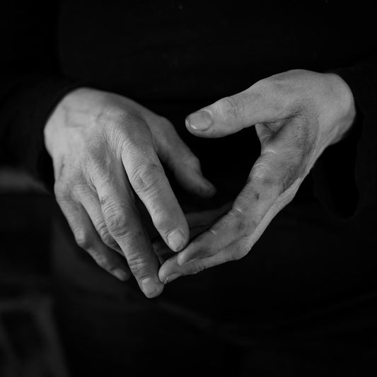 Testaroli maker’s hands, Pontremoli